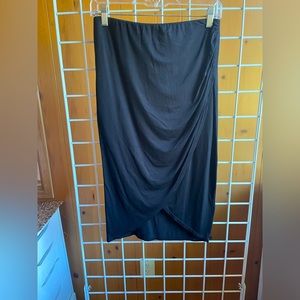 NWT Max Studio black knit skirt XS
